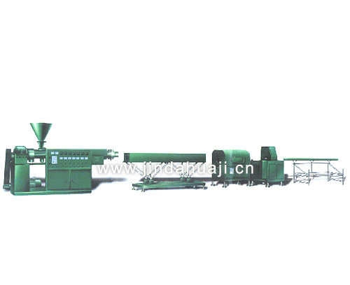 塑料擠出硬管機(jī)組